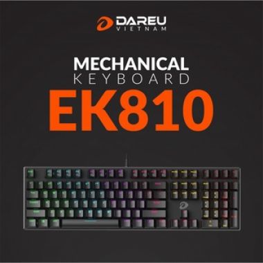 BÀN PHÍM CƠ GAMING DAREU EK810 MULTI LED