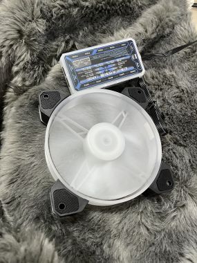 Bộ kit quạt tản nhiệt, fan case Coolmoon Y1 Led RGB 16 triệu màu, 366 hiệu ứng - kèm hub và remote