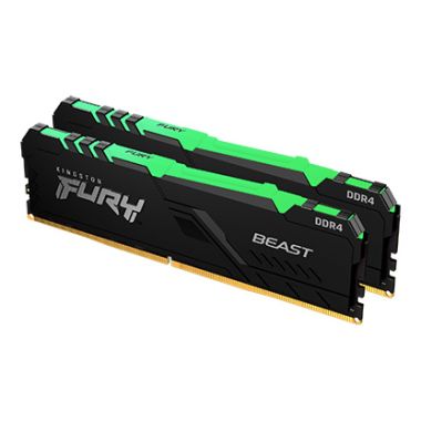 RAM máy tính Kingston Fury Beast 16GB 3200MHz DDR4 RGB (KF432C16BBA/16)