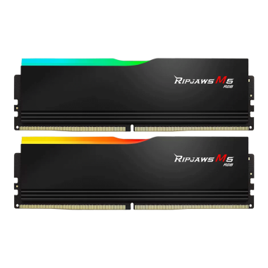 KIT RAM G.SKILL RIPJAWS M5 RGB BLACK 32GB CL36 | 2x16GB, DDR5, 6000MHz