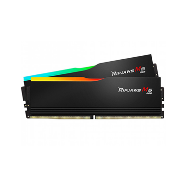 KIT RAM G.SKILL RIPJAWS M5 RGB BLACK 32GB CL36 | 2x16GB, DDR5, 6000MHz