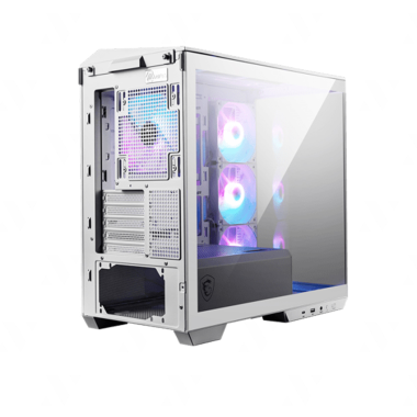 Vỏ Case MSI MAG PANO M100R PZ WHITE | MATX | 4 Fan ARGB