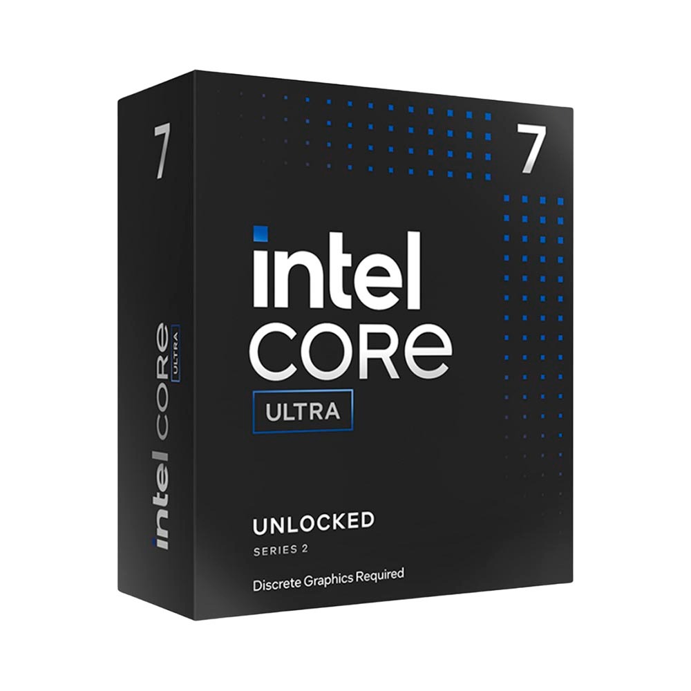 CPU Intel Core Ultra 7 265KF BOX Up to 5.5 Ghz | 20 Nhân 20 Luồng