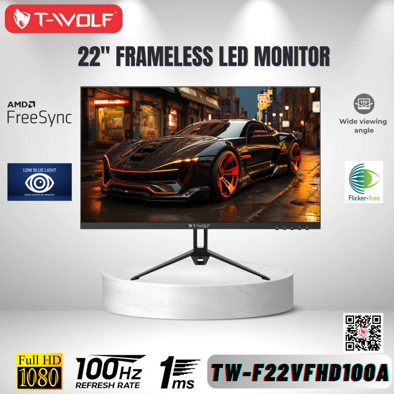 Màn hình máy tính LCD T-WOLF TW-F22VFHD100A