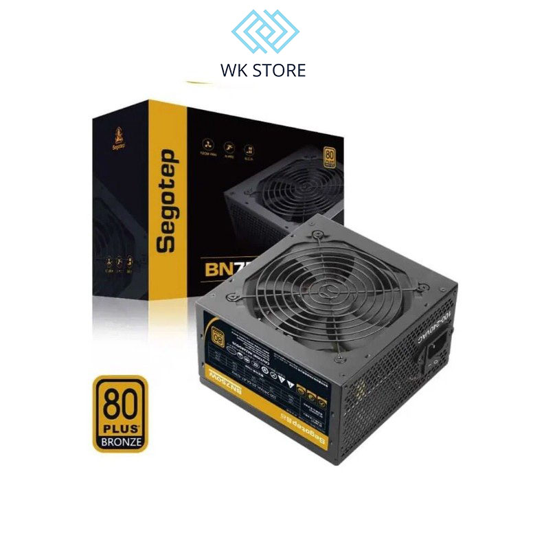 Nguồn máy tính SEGOTEP BN650W / BN750W - 650W / 750W - 80 Plus Bronze, PCI-E 5.0