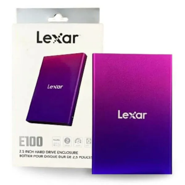 Box ổ cứng Lexar E100 LPAE100-RNBNG 2.5 inch | USB 3.2 | Sata III